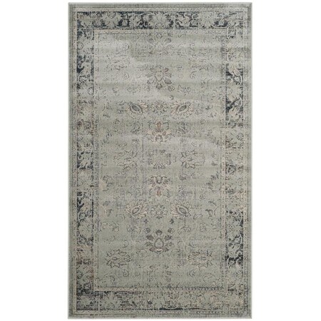 Safavieh Vintage Accent Area Rug, Light Blue - 3 ft.-3 in. x 5 ft.-7 in. VTG117-7660-3